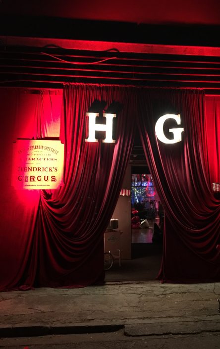 Hendrick’s gin circus with Magna events
